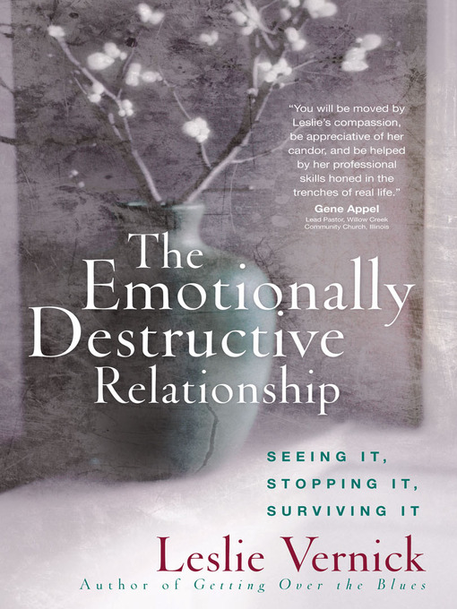 Title details for The Emotionally Destructive Relationship by Leslie Vernick - Wait list